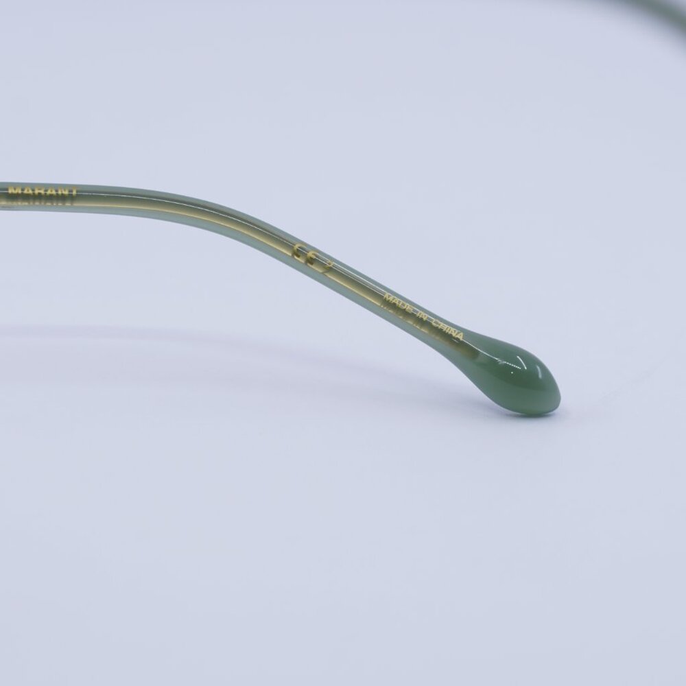 Isabel Marant IM 0102/S 0PEF IB Sunglasses - Gold Frame, Green Lenses - Picture 6 of 11